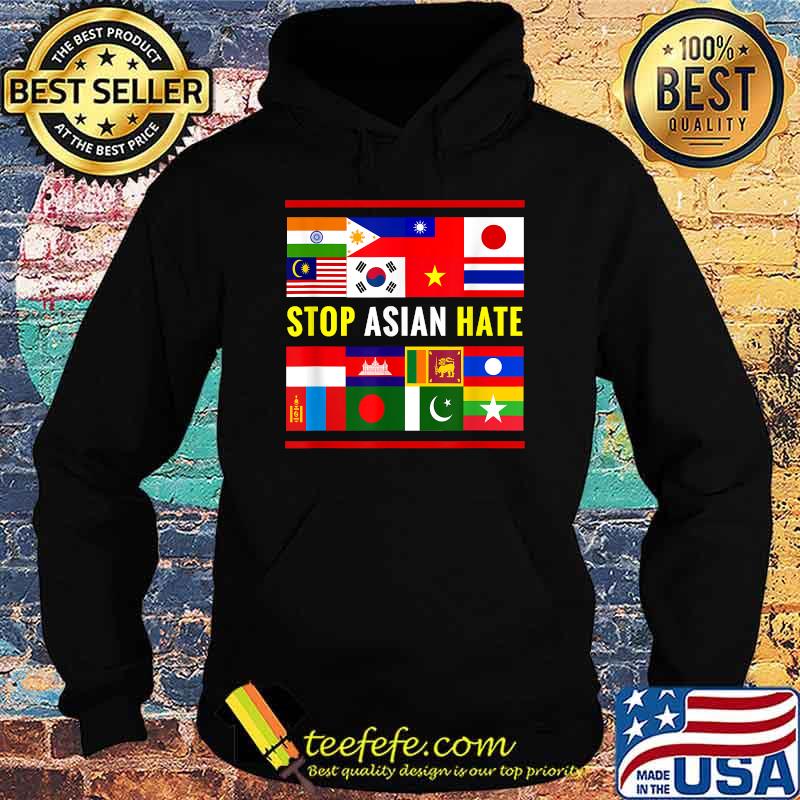 Stop AAPI Hate Support Awareness Stop Asian Hate Flag Shirt Hoodie Stop AAPI Hate Support Awareness Stop Asian Hate Flag Shirt Hoodie