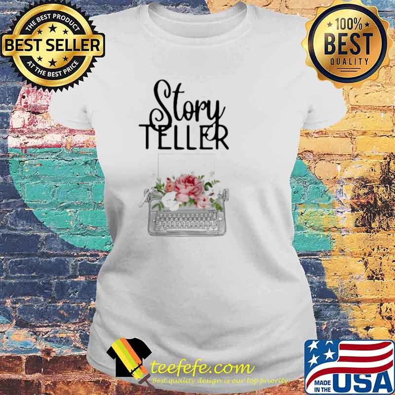 Story Teller Flower Shirt Laides tee Story Teller Flower Shirt Laides tee