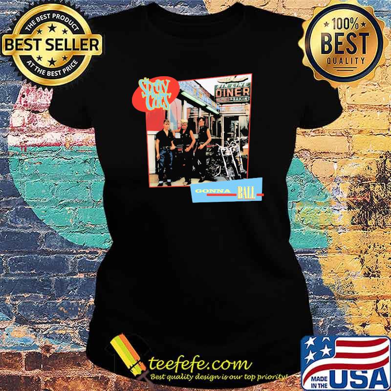 Stray Cats Gonna Ball Shirt Ladies tee Stray Cats Gonna Ball Shirt Ladies tee
