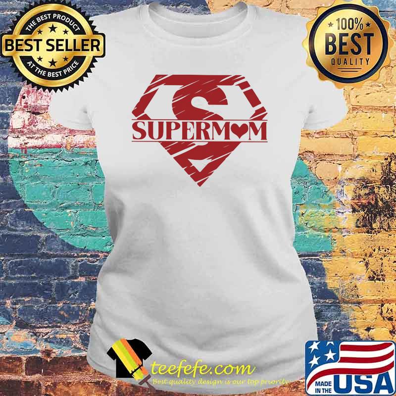 Supermon Superman Logo Shirt Laides tee Supermon Superman Logo Shirt Laides tee