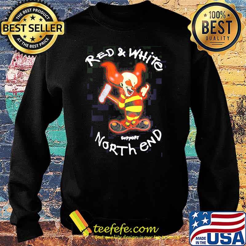 Support 81 Clown Red & White Shirt Sweater Support 81 Clown Red & White Shirt Sweater