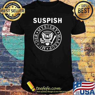 Suspish Bailey Art Sarian Series Mystery Logo Shirt