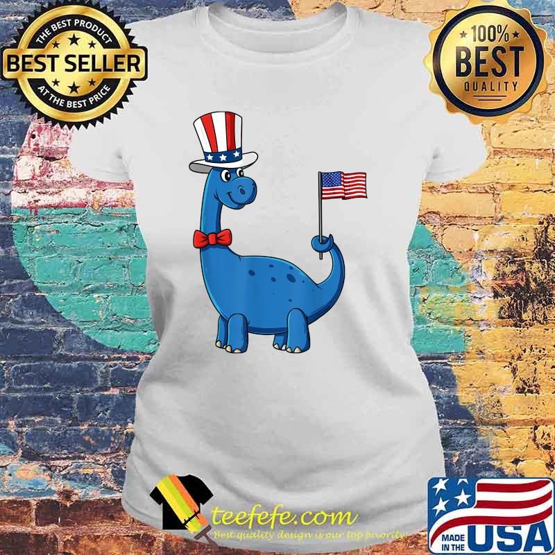 T Rex American Flag 4th Of July Funny Dinosaur Uncel Sam American Flag Shirt Laides tee T Rex American Flag 4th Of July Funny Dinosaur Uncel Sam American Flag Shirt Laides tee