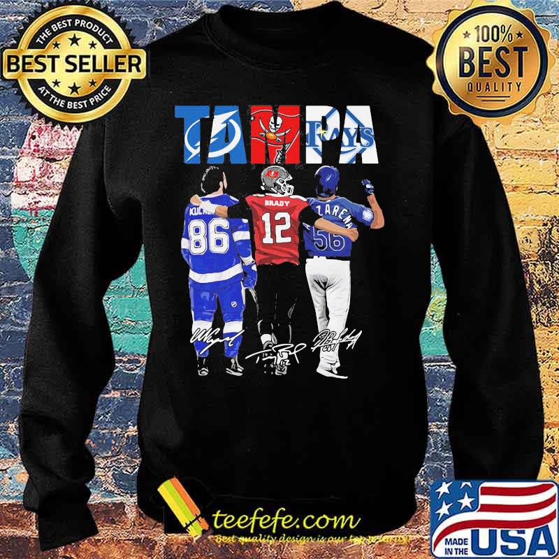 Tampa Bay Buccaneers Tampa Rays Downs Kucherov Tom Brady Arozarena And Guenzatti Signature Shirt Sweater Tampa Bay Buccaneers Tampa Rays Downs Kucherov Tom Brady Arozarena And Guenzatti Signature Shirt Sweater