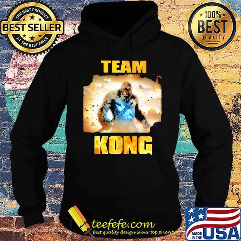 Team Kong The Monster Shirt Hoodie Team Kong The Monster Shirt Hoodie