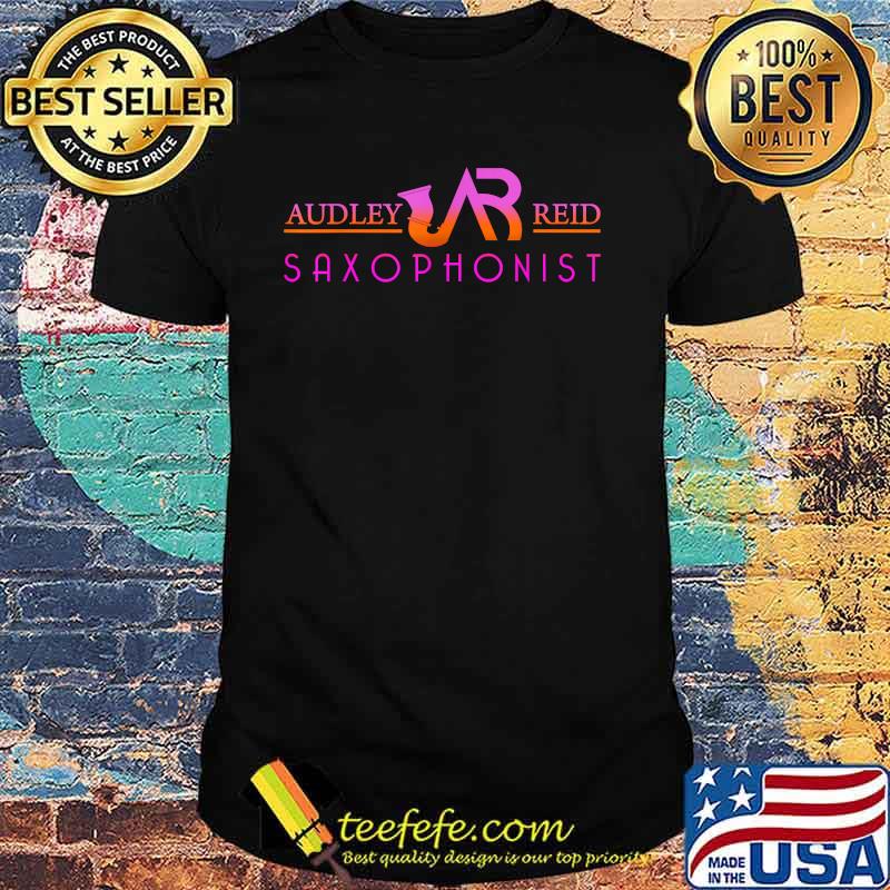 The Audley Reid Saxophonist Colorful Logo Shirt