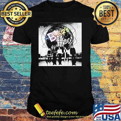 The B-52’s Retro Black White Shirt