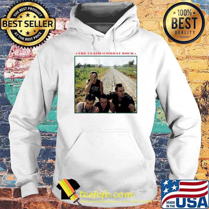 The Clash Combat Rock Shirt Hoodie The Clash Combat Rock Shirt Hoodie