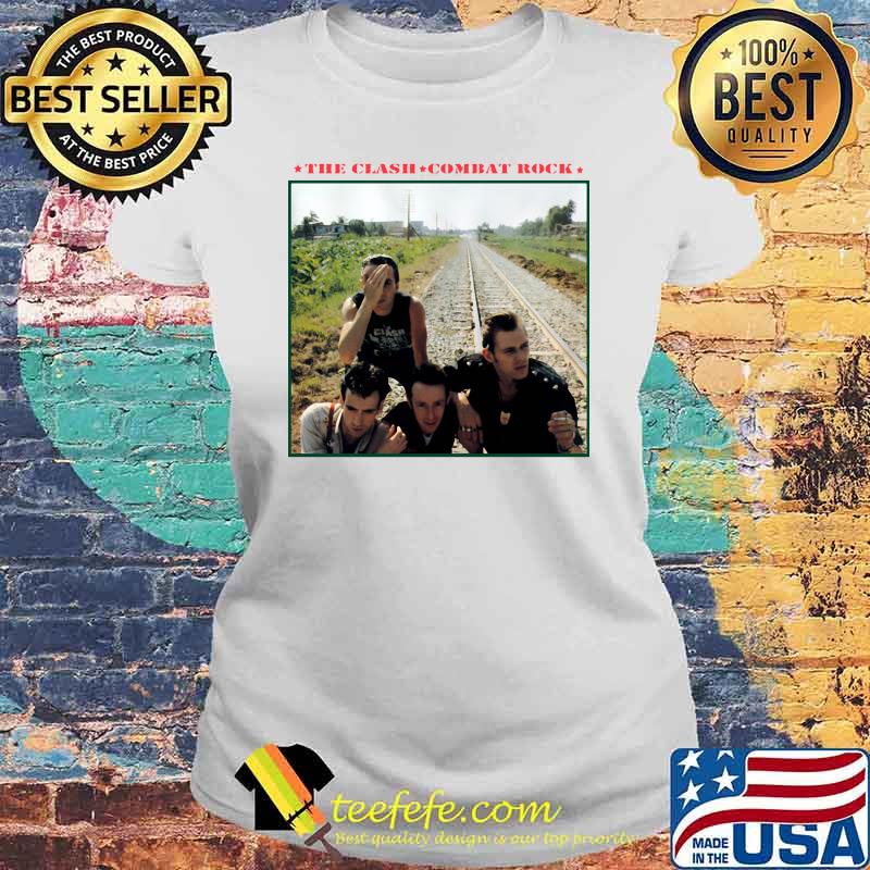 The Clash Combat Rock Shirt Laides tee The Clash Combat Rock Shirt Laides tee
