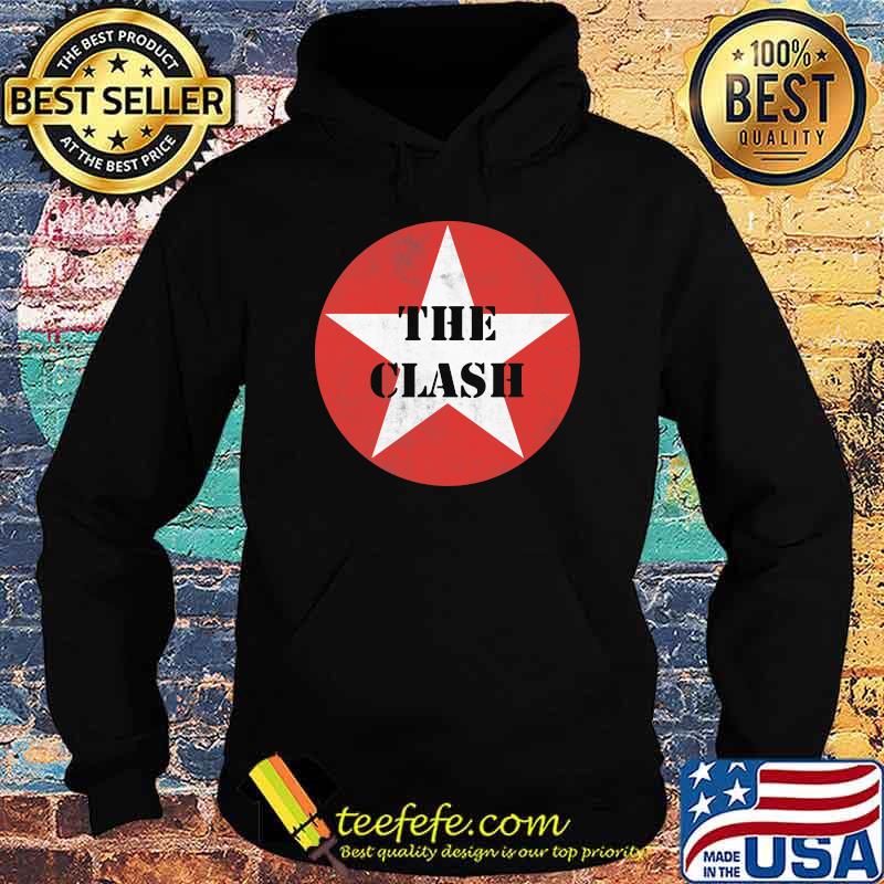 The Clash Star Shirt Hoodie The Clash Star Shirt Hoodie