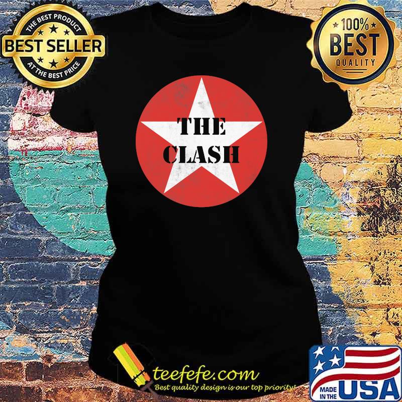 The Clash Star Shirt Ladies tee The Clash Star Shirt Ladies tee