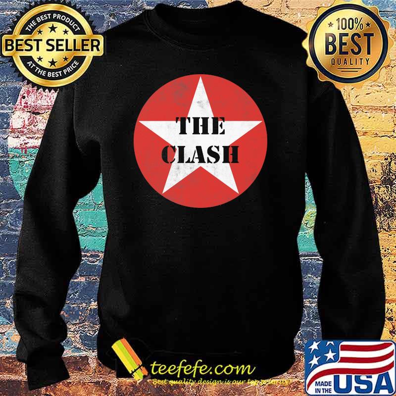 The Clash Star Shirt Sweater The Clash Star Shirt Sweater