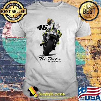 The Doctor Valentine Rossi 46 Shirt