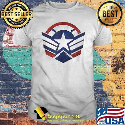 The Falcon and the Winter Soldier Captain America Star Icon Shirt