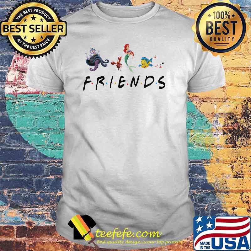 The Little Mermaid Friends Disney Shirt