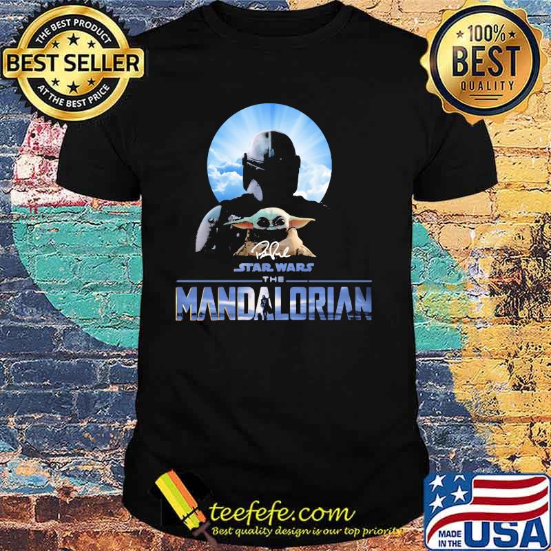 The Mandalorian Star War Baby Yoda Signature Shirt