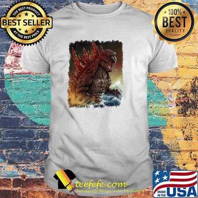 The Monster Team Big Fan Godzilla Shirt
