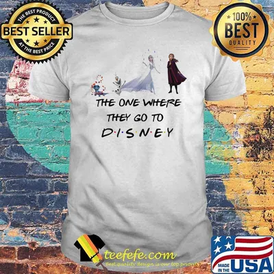 The One Where They Go To Disney Beauty And The Beast Movie Shirt