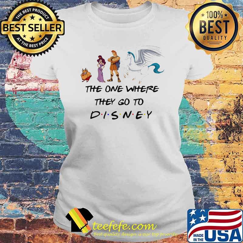 The One Where They Go To Disney Bolt Movie Shirt Laides tee The One Where They Go To Disney Bolt Movie Shirt Laides tee