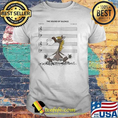 The Sound Of Silence Horse Shirt