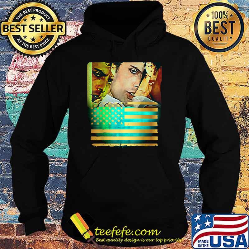 Triple Glaring Eyes on Golden Flag Patriotic Shirt Hoodie Triple Glaring Eyes on Golden Flag Patriotic Shirt Hoodie