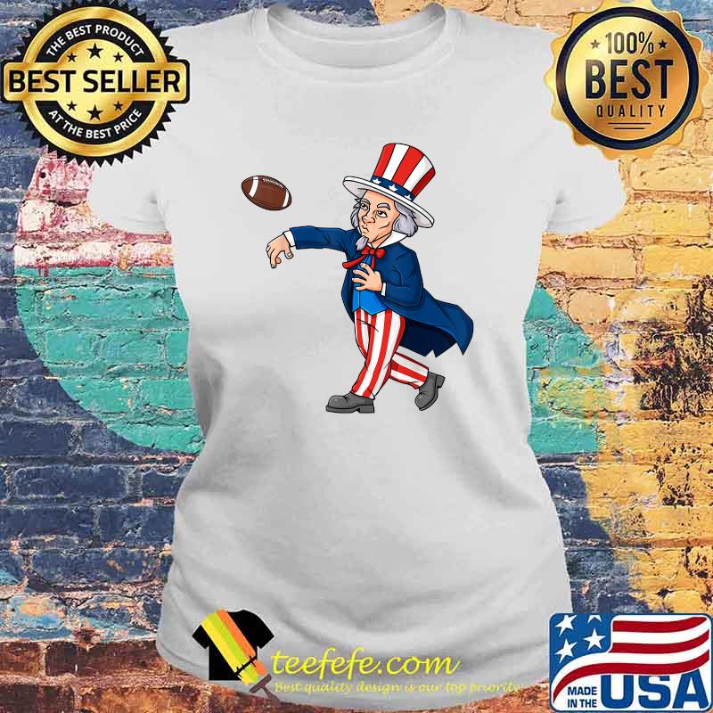 Uncle Sam Football 4th Of July Patriotic Shirt Laides tee Uncle Sam Football 4th Of July Patriotic Shirt Laides tee