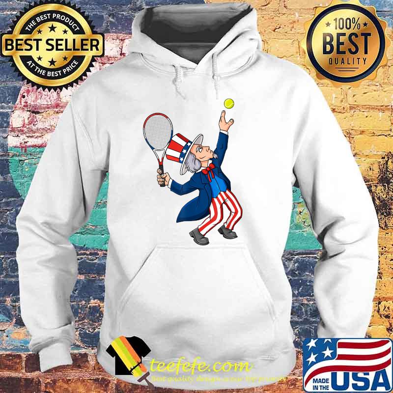 Uncle Sam Tennis 4th Of July Election Shirt Hoodie Uncle Sam Tennis 4th Of July Election Shirt Hoodie