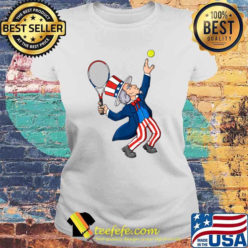 Uncle Sam Tennis 4th Of July Election Shirt Laides tee Uncle Sam Tennis 4th Of July Election Shirt Laides tee