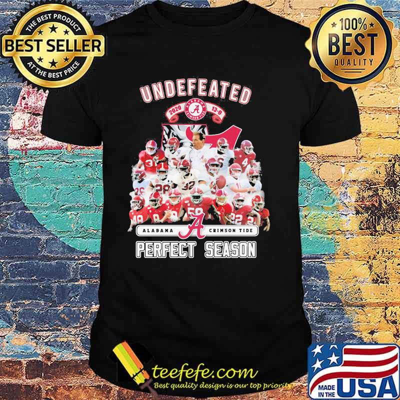 Undefeated Alabama Crimson Tide Perfect Season Shirt