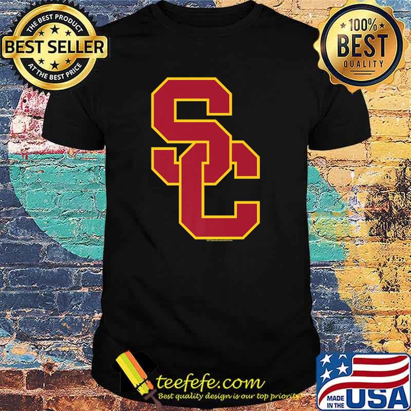 University of Southern California NCAA USC Lockup Logo Shirt