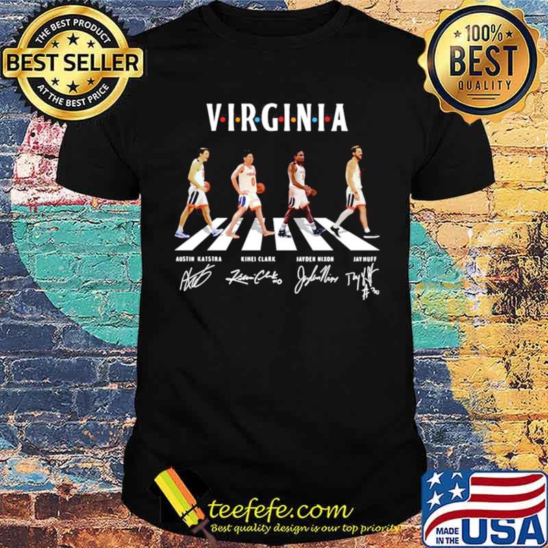 Virginia Abbey Road Austin Katstra Kihei Clark Signatures shirt