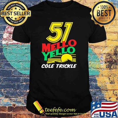 51 Mello Yello Cole Trickle Sunset Shirt