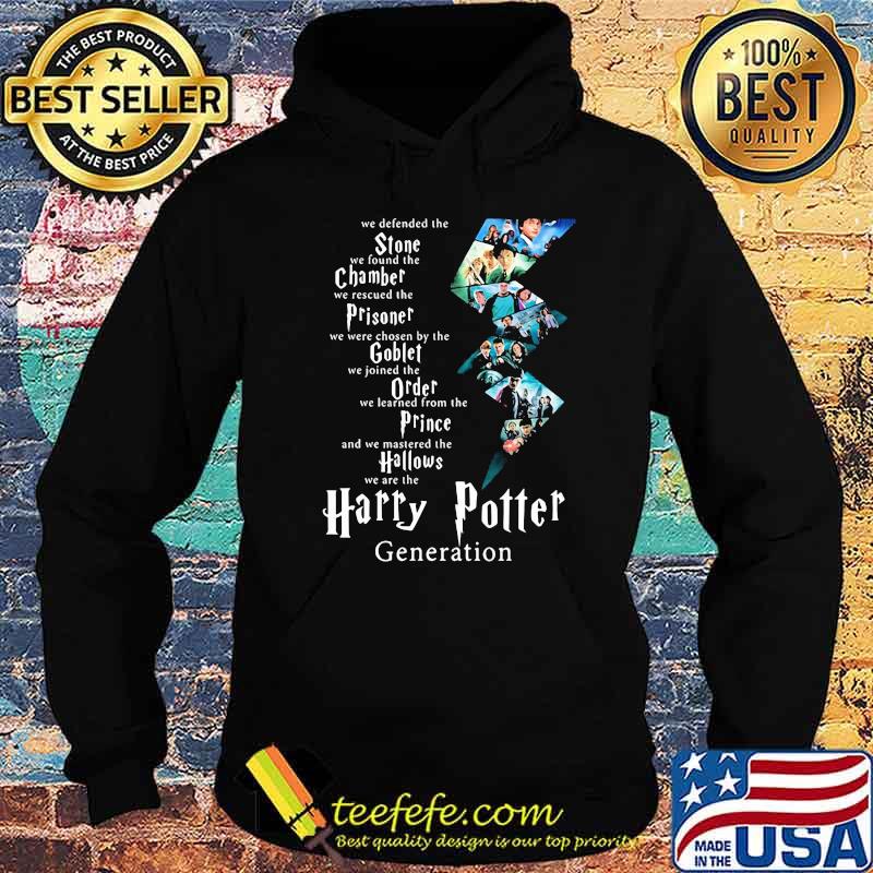 We Defended The Stone We Found The Chamber Prisoner Goblet Harry Potter Generation Shirt Hoodie We Defended The Stone We Found The Chamber Prisoner Goblet Harry Potter Generation Shirt Hoodie