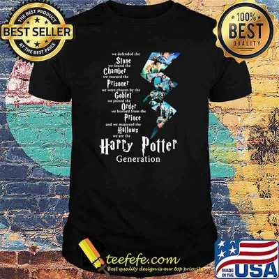We Defended The Stone We Found The Chamber Prisoner Goblet Harry Potter Generation Shirt
