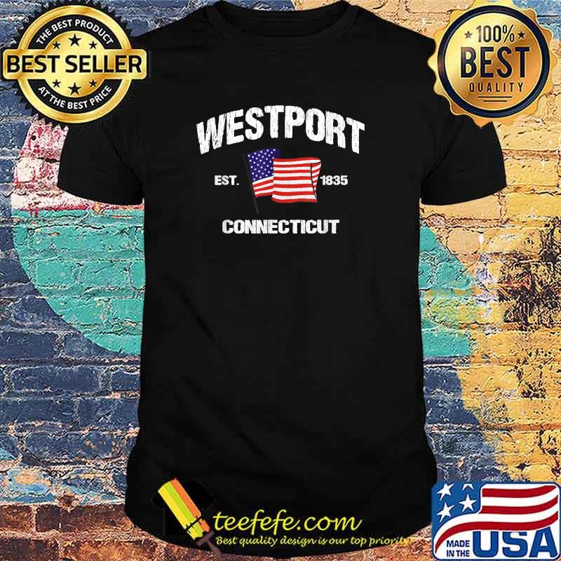 Westport Connecticut CT USA Stars And Stripes Shirt