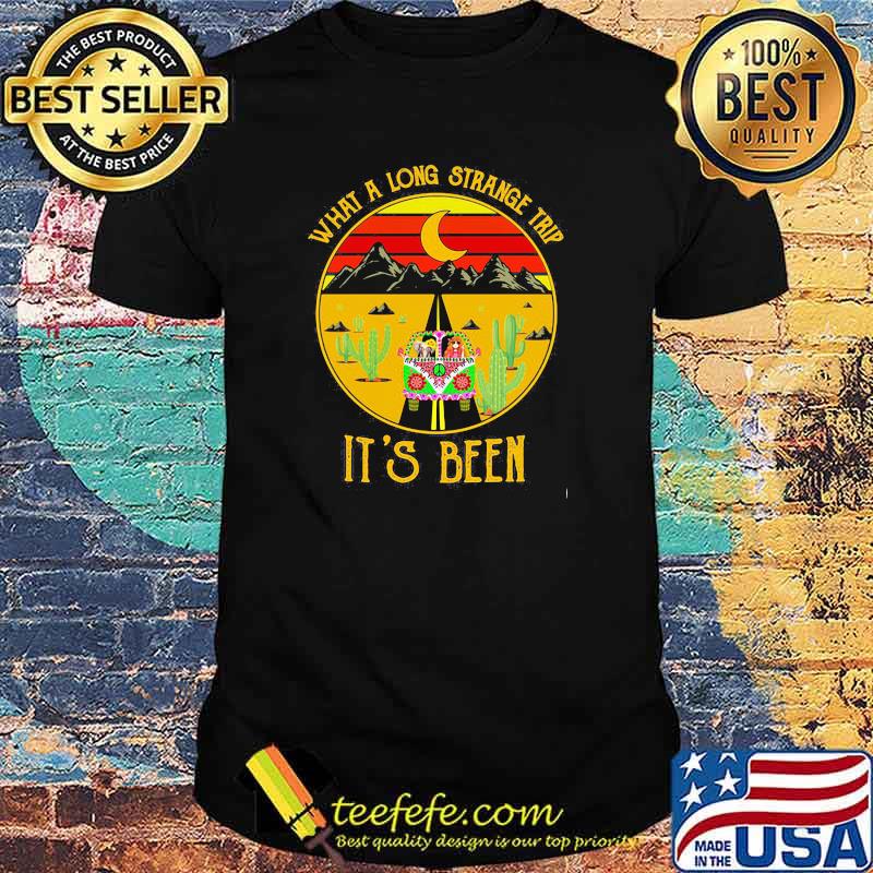 What A Long Strange Trip It's Been Vintage Shirt