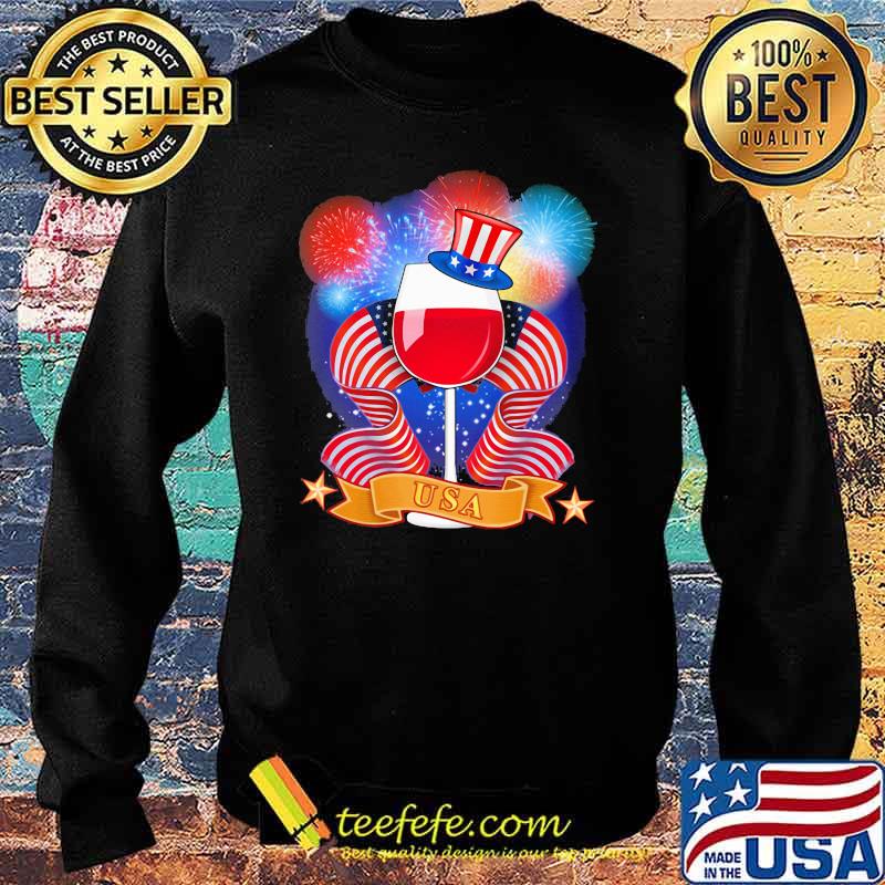 Wine American Flag Firework USA Fireworld Shirt Sweater Wine American Flag Firework USA Fireworld Shirt Sweater