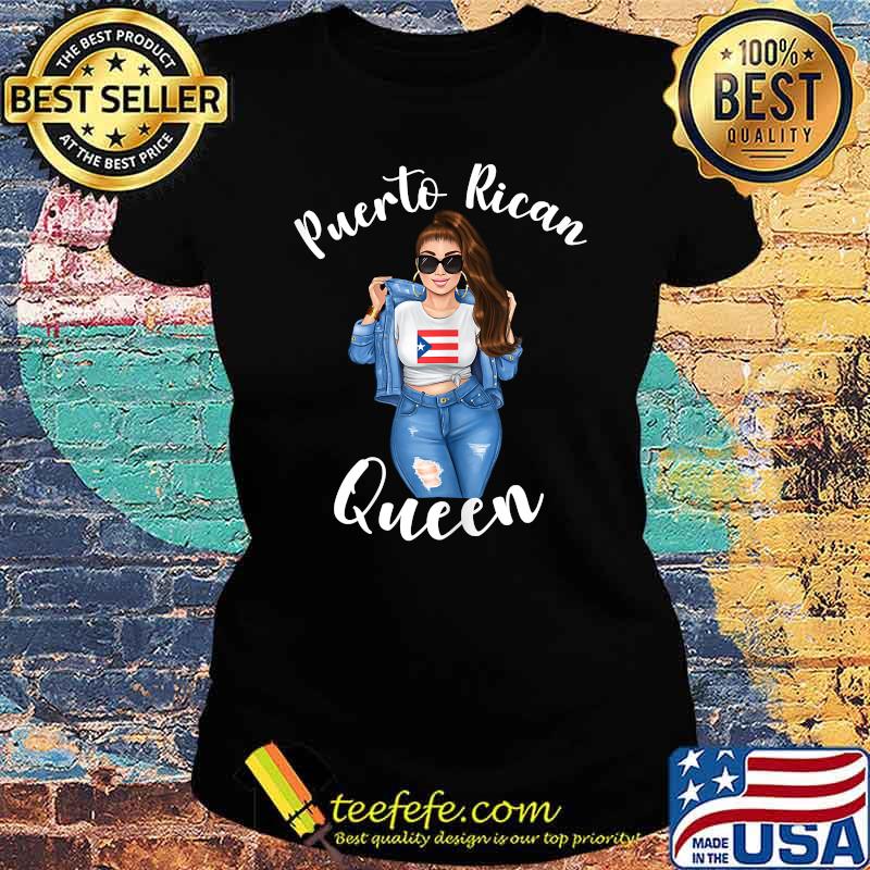 Womens Puerto Rican Queen Proud Mexican Latin Sunshine Sassy Shirt Ladies tee Womens Puerto Rican Queen Proud Mexican Latin Sunshine Sassy Shirt Ladies tee