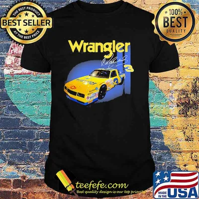 Wrangler Jeans Dale Earnhardt Nascar The Intimidator Shirt