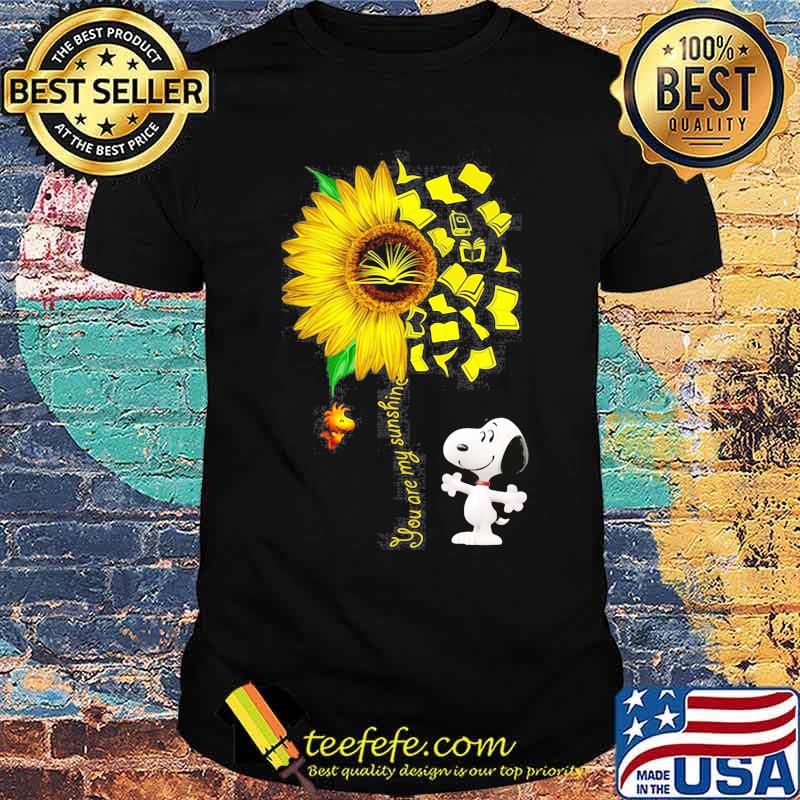 You Are My Sunshine Snoopy Books Shirt You Are My Sunshine Snoopy Books Shirt