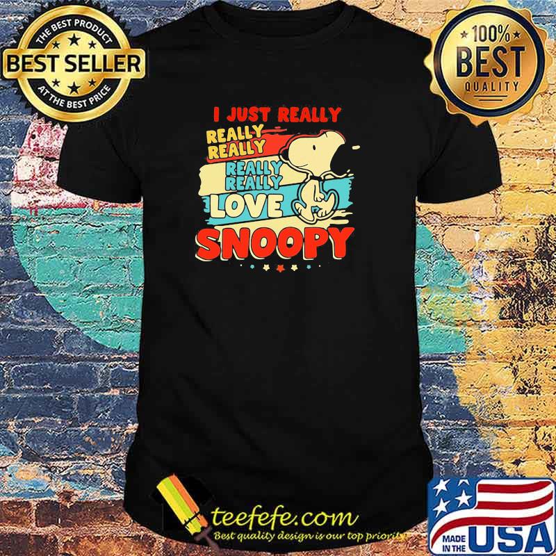 i just really really really love snoopy vintage shirt i just really really really love snoopy vintage shirt