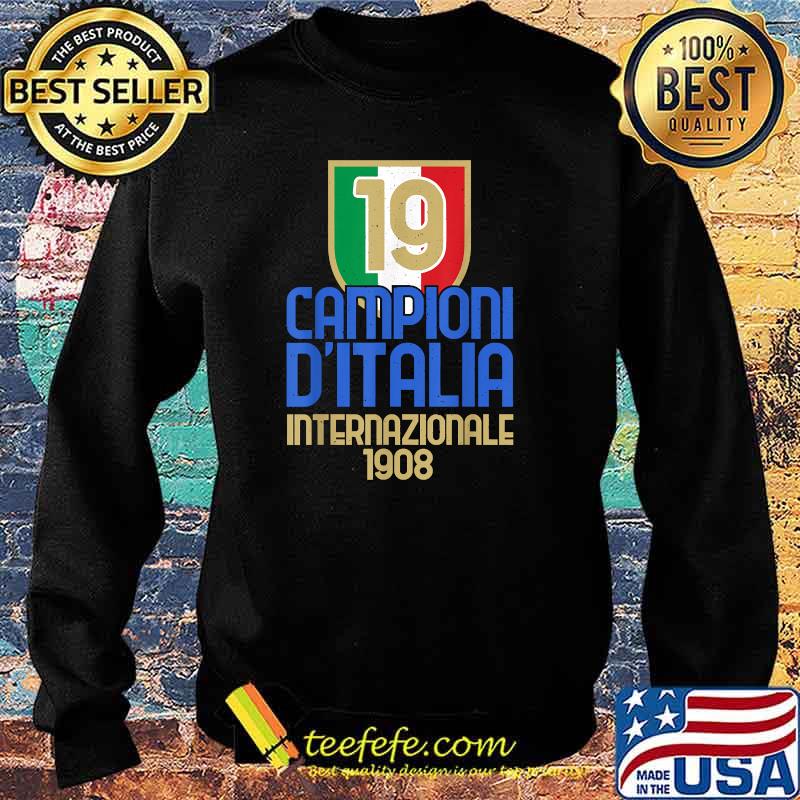 19 Volte Campioni d'Italia Amala Tifosi Nerazzurri 1908 Sweater 19 Volte Campioni d'Italia Amala Tifosi Nerazzurri 1908 Sweater