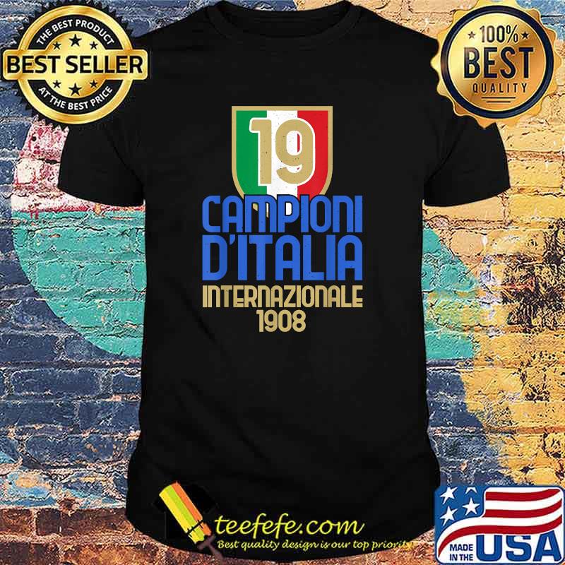 19 Volte Campioni d'Italia Amala Tifosi Nerazzurri 1908 shirt