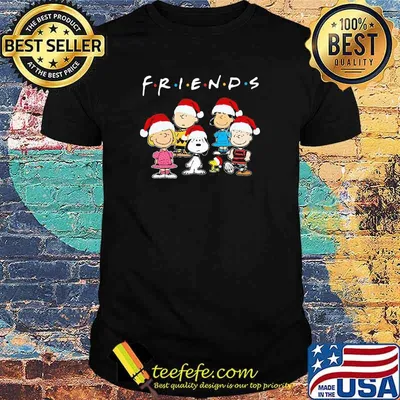 Merry christmas peanuts friends shirt