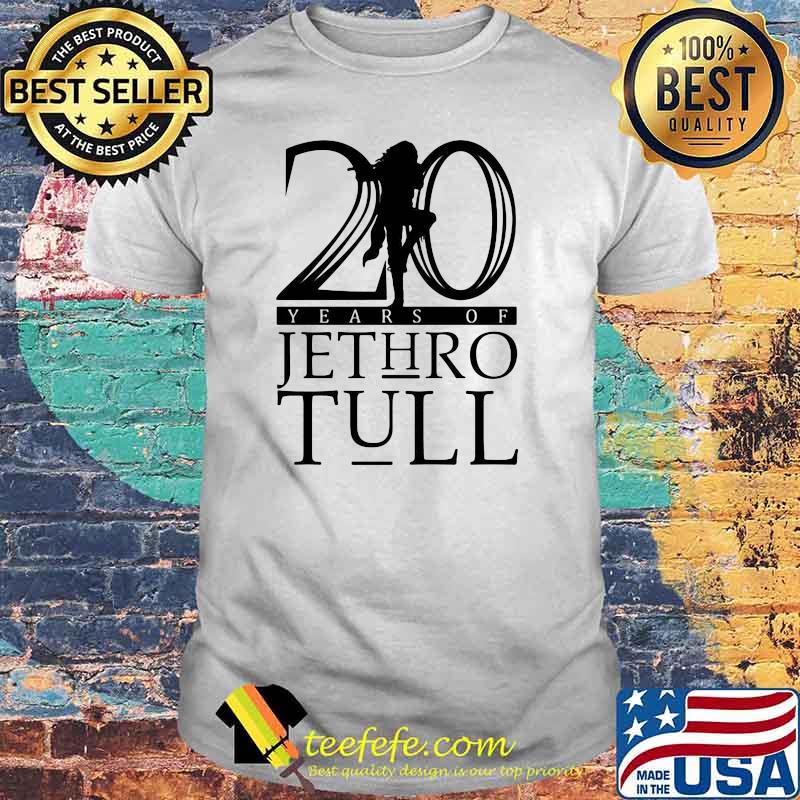 20 years of Jethro tull shirt 20 years of Jethro tull shirt