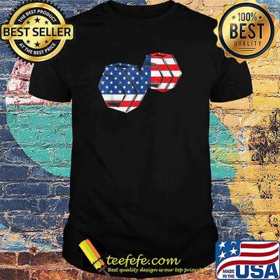 4th Of July Weightlifting Vintage American Flag T-Shirt