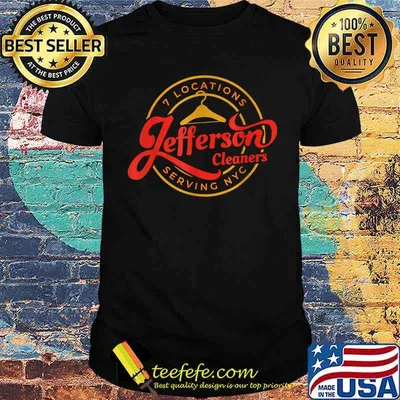 7 Locations Jefferson Cleaners Serving NYC T-Shirt