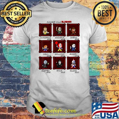 Choose Your Slasher Gamer Shirt