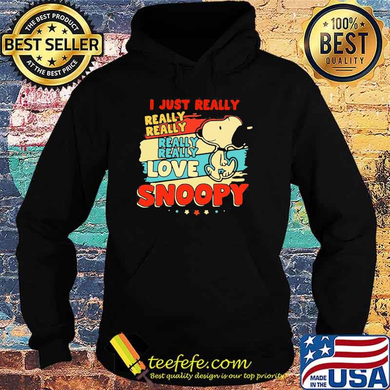 i just really really really love snoopy vintage Hoodie i just really really really love snoopy vintage Hoodie