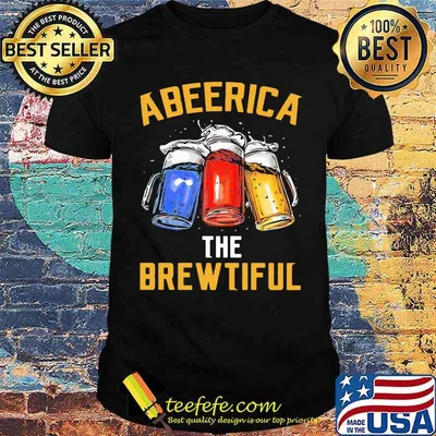 Aberica The Brew Tiful Beer Color Shirt